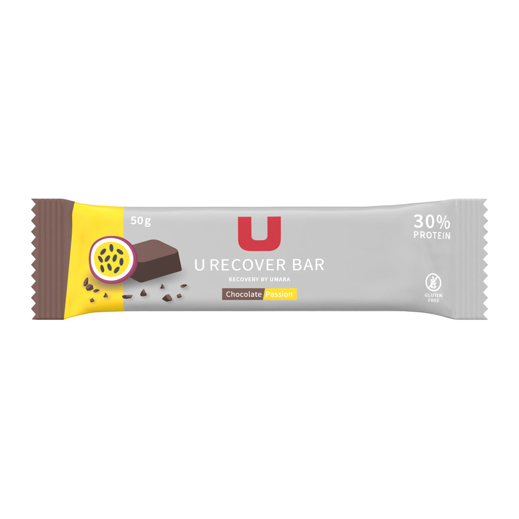 U Recover Proteinbar från Umara - god återhämtningsbar med hela 30% fullvärdigt protein